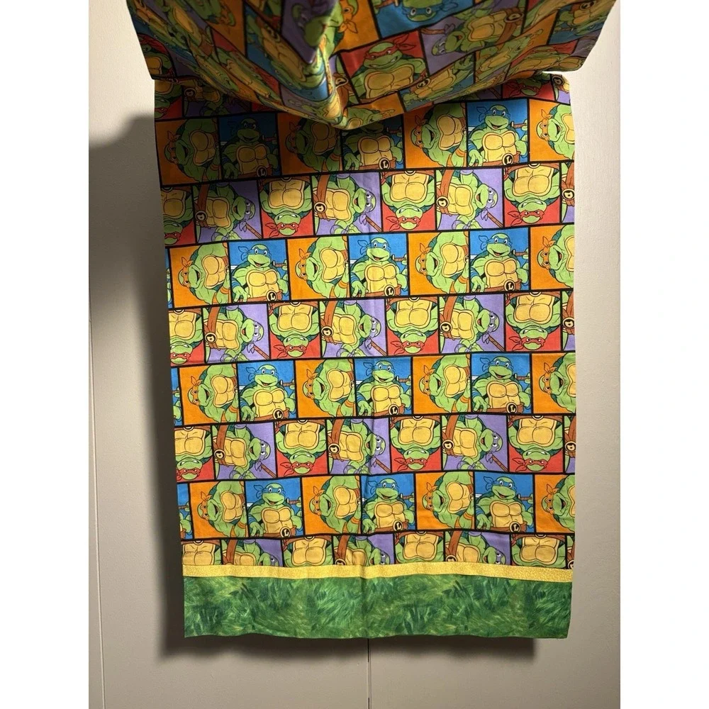 Teenage Mutant Ninja Turtles Pillowcases Set of 2 Handmade Standard Y2k 90s Kids
